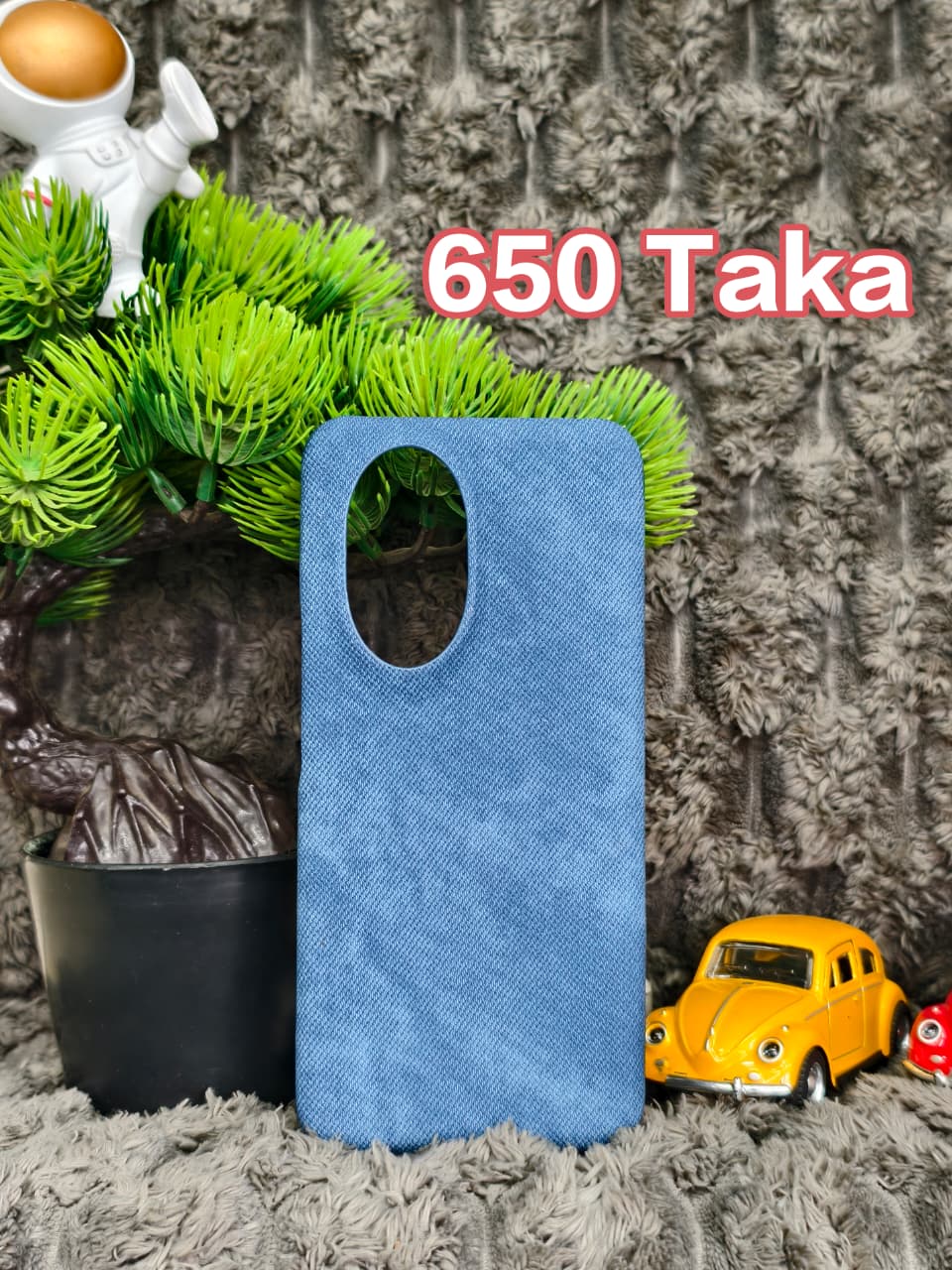 Honor 200 Denim Jeans Texture Heavy Duty Protective Case